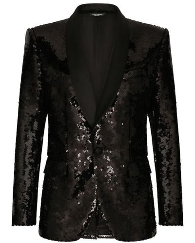 Dolce & Gabbana Tuxedo Sicily Single-Breasted - Black