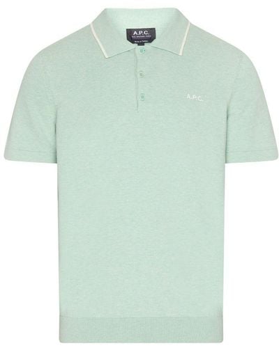 A.P.C. Flynn Polo Shirt - Green