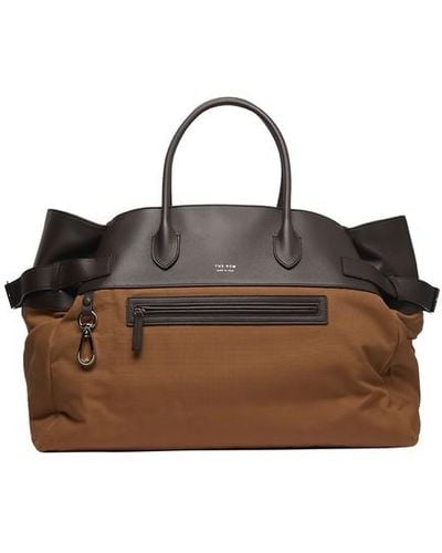 The Row Margaux 17 Inside-out Bag - Gray