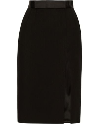 Dolce & Gabbana Skirts > short skirts - Noir