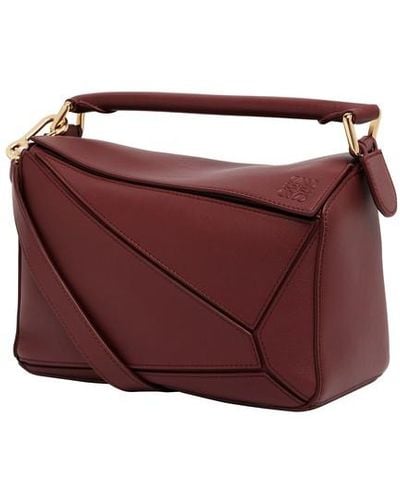 Loewe Small Puzzle Bag - Red