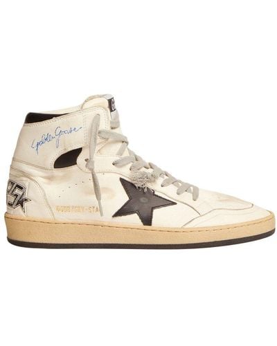 Golden Goose Sky Star Trainers - Natural