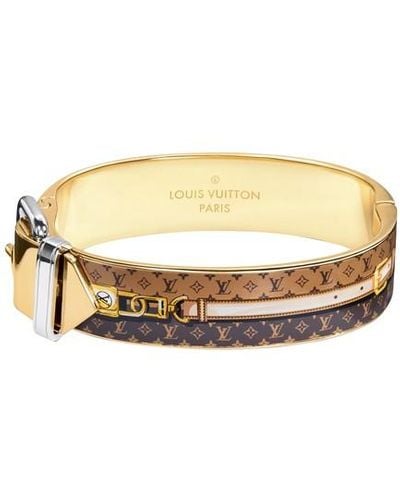 Louis Vuitton Monogram Confidential Bracelet - Metallic