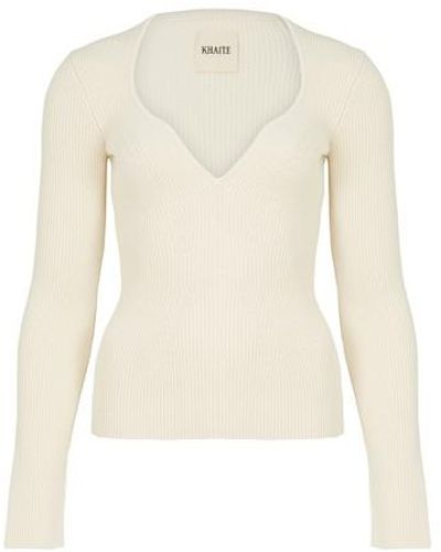 Khaite The Kirah Sweater - White