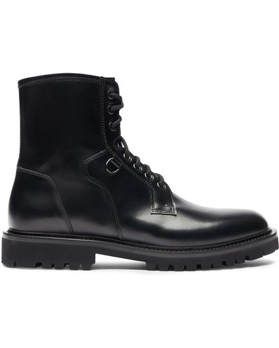 SCAROSSO Wooster IV Lace-Up-Boots - Schwarz