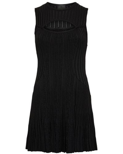 Givenchy Mini Dress With Cut-out - Black