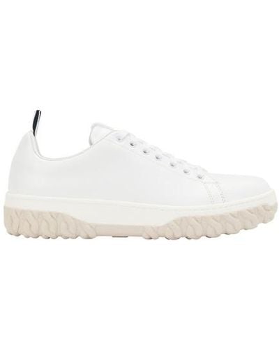 Thom Browne Court Sneakers - White