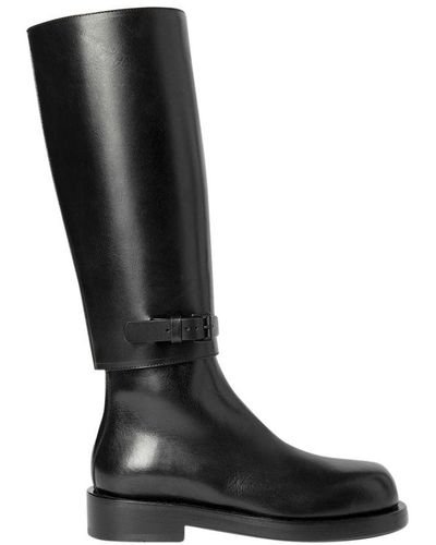 Ann Demeulemeester Ted Riding Boots - Black