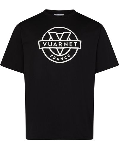 Vuarnet T-Shirt Corporate Outline - Schwarz