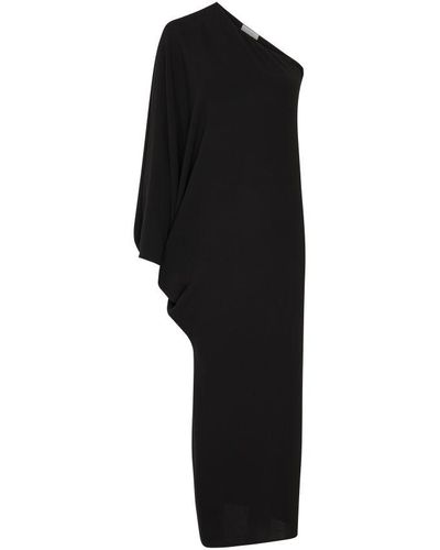 The Row Mono-sleeve Dress - Black