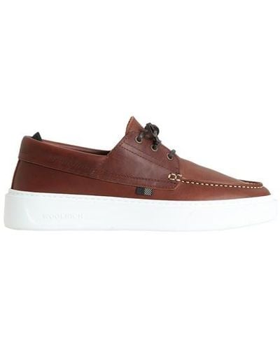 Woolrich Classic Boat Shoe - Brown