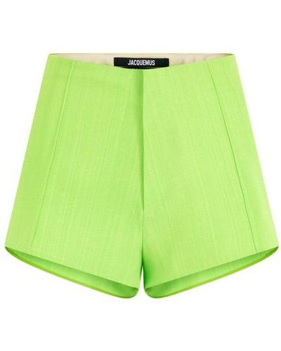 Jacquemus Limao Shorts - Green