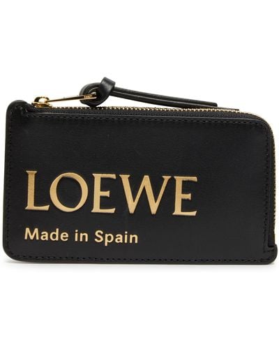 Loewe Porte-monnaie à logo - Noir