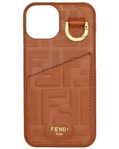 Fendi Smartphone Case - Brown