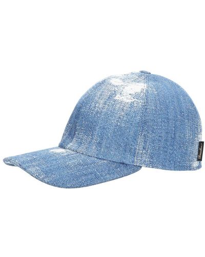 Borsalino Hiker Baseball Cap - Blue
