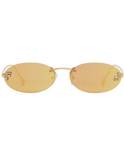 Fendi First Sunglasses - Metallic