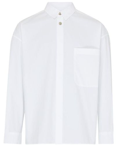 Jacquemus The Long-sleeved Shirt - White
