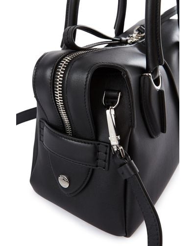 Tod's Small D Styling Bauletto Handbag - Black