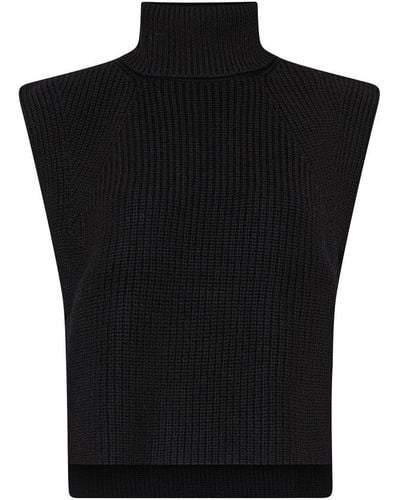 Isabel Marant Megani Sleeveless Sweater - Black