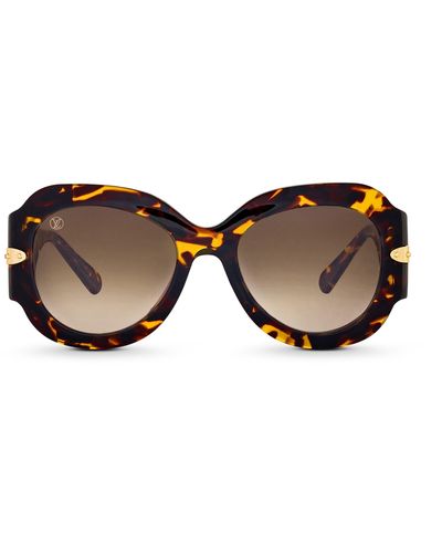 Louis Vuitton Paris Texas Sonnenbrille - Schwarz