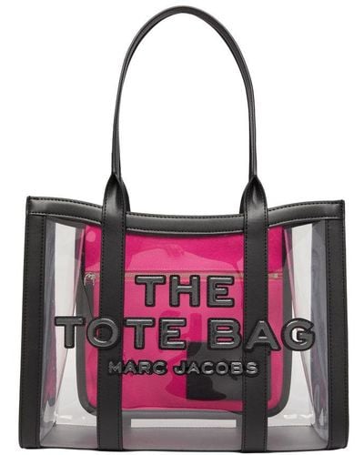 Marc Jacobs The Clear Medium Tote Bag - Pink