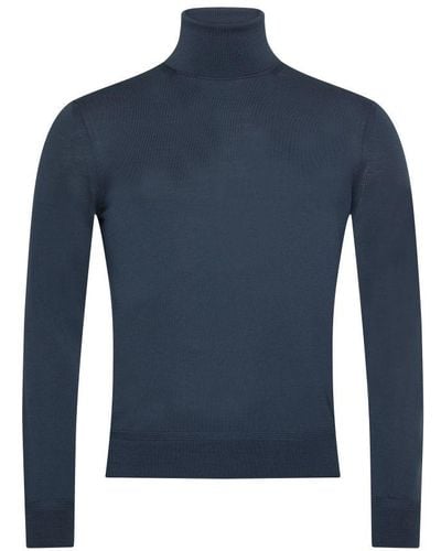 Tom Ford Turtleneck Sweater - Blue