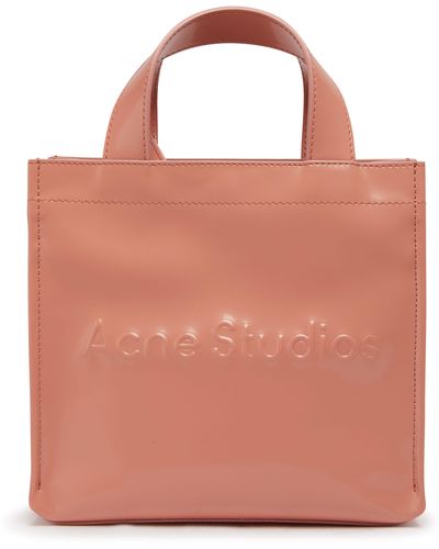 Acne Studios Cabas-Tasche mit Logo - Pink