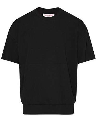 Orlebar Brown Bursis Short Sleeved Sweatshirt - Black