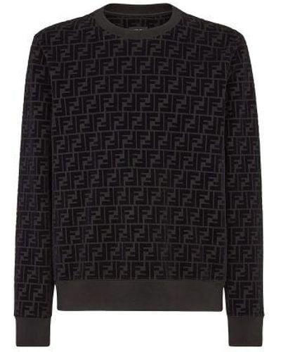 Fendi store blue sweatshirt