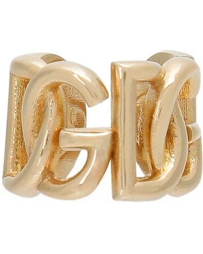 Dolce & Gabbana Brass Ear Cuff, - Metallic
