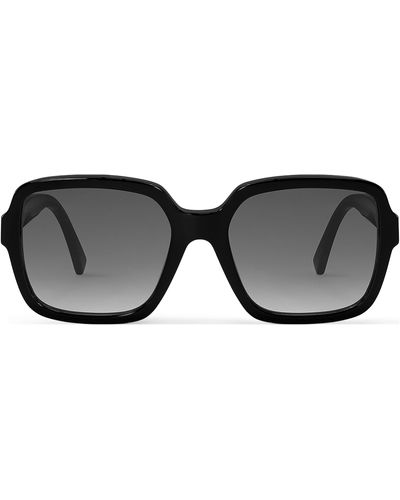 Louis Vuitton LV Mini Link Soft Square Sonnenbrille - Schwarz