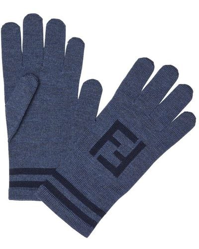 Fendi Gloves - Blue