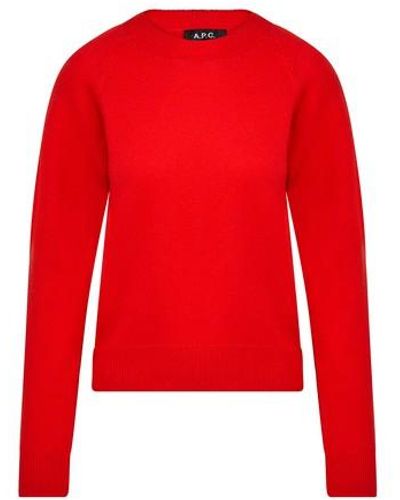 A.P.C. Emily Sweater - Red