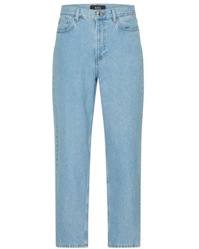 A.P.C. Martin Straight Fit Jeans - Blue