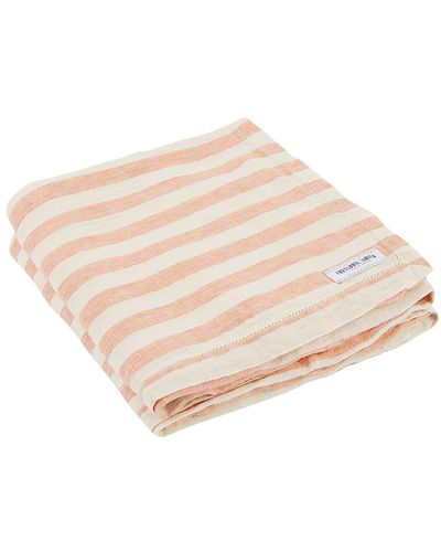 Frescobol Carioca Beach Towel Medium Stripe - Natural