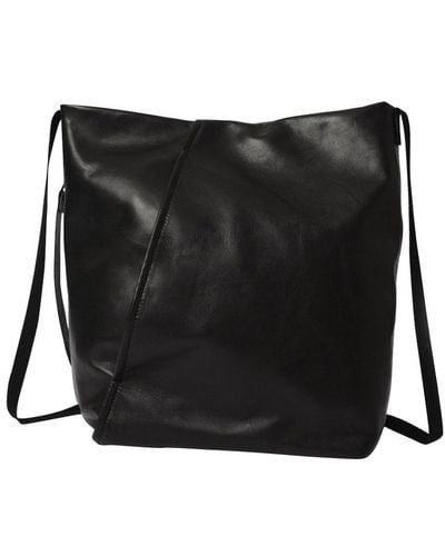 Ann Demeulemeester Romanie Left Side Pocket Bag - Black