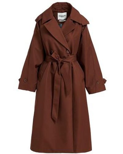 Essentiel Antwerp Enkel Raincoat - Brown