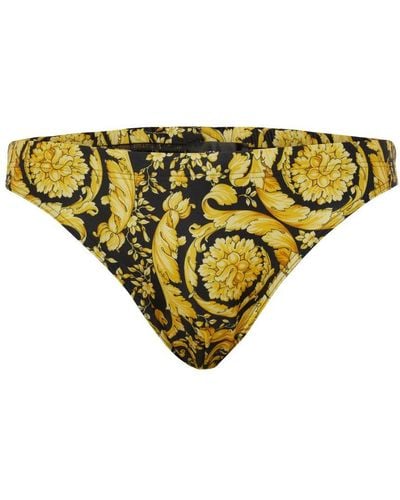 Versace Swim Brief - Yellow