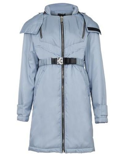 Givenchy Windbreaker In Nylon With Metallic Details - Blue