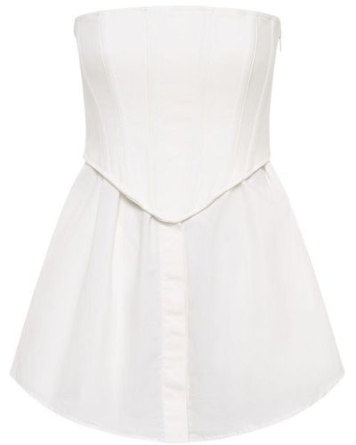 Dion Lee Internal Corset Dress - White