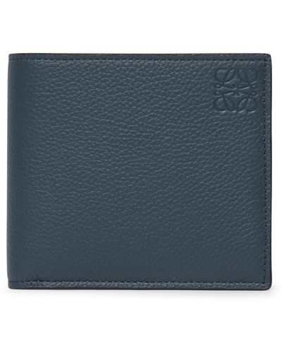 Loewe Brieftasche mit zwei Klappfächern - Schwarz
