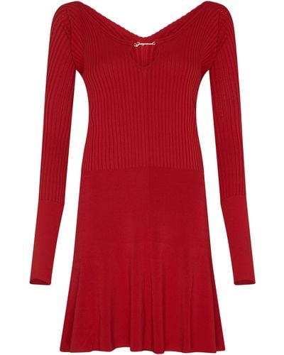 Jacquemus La Mini robe Pralu - Rouge