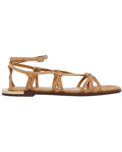 Chloé Uma Flat Sandals - Brown