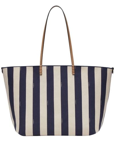 Fendi Large Shopper Bag - Blue