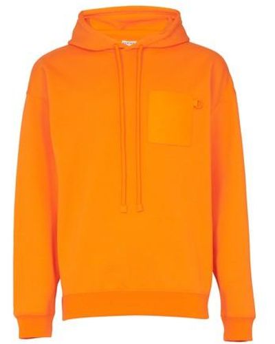 Loewe Sweatshirt mit Patch Anagram - Orange