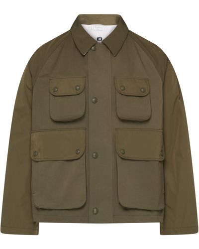 Thom Browne Kurze Jacke mit aufgesetzten Taschen - Grün