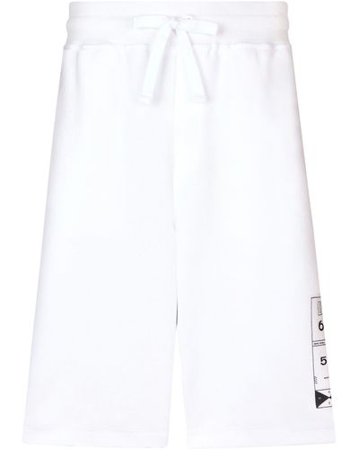 Dolce & Gabbana Joggingshorts - Weiß