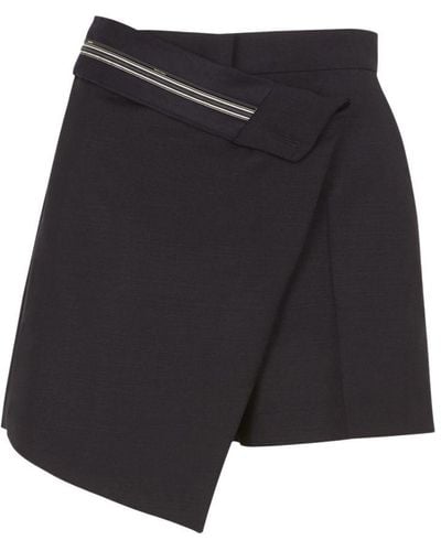 Fendi High-Waisted Shorts - Black