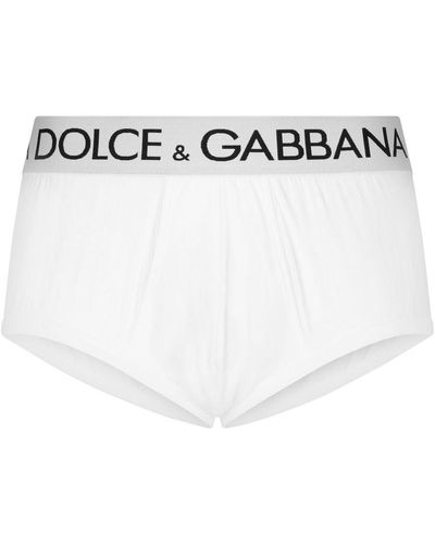 Dolce & Gabbana Stretch Jersey Brando Briefs - White