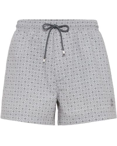 Brunello Cucinelli Swim Shorts - Grey